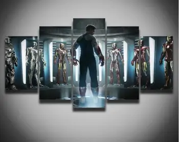 

5d diy Diamond Embroidery Marvel Iron Man Diamond Painting round/square Cross Stitch Full Drill Multi-Picture Mosaic Home Decor