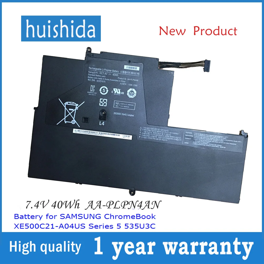 7 4 В 40Wh AA PLPN4AN Новый аккумулятор для ноутбука samsung Chromebook XE500C21 A04US H04US 535U3C BA43 00306A