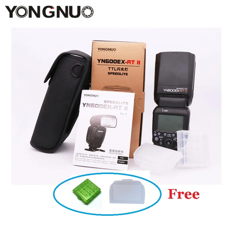 Ulanzi обновленная YONGNUO YN600EX-RT II Auto ttl HSS Вспышка Speedlite+ YN-E3-RT контроллер для Canon 5D3 5D2 7D Mark II 6D 70D 60D