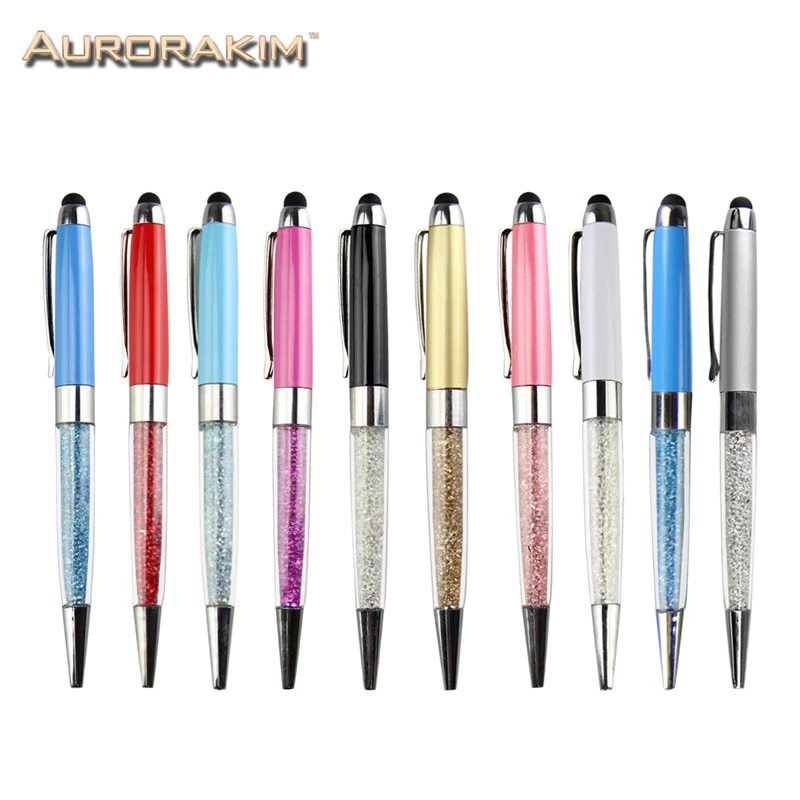 stylus pen ball pen 2 in 1 multifunction pen for mobiles and PDAs diamond style-01