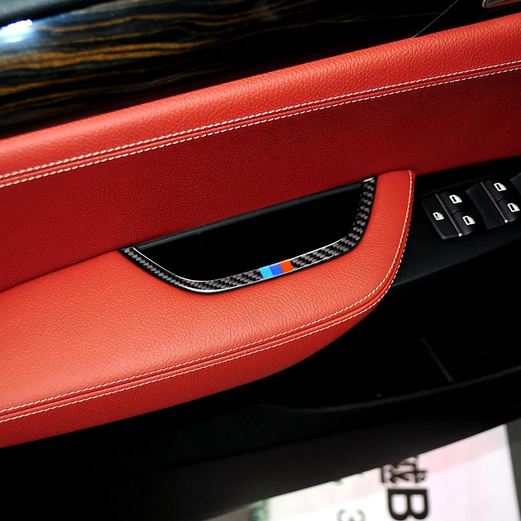 

2019 HOT Carbon Fiber Door Arm Support Decorative patch For F25 F26 2011-2017X3X4 Drop Shipping Z0614