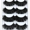 YOKPN 5 pairs Mink False Eyelashes Crisscross Messy Thick Exaggerated Long Fake Eyelashes Stage Romance Makeup Mink Eye Lashes ► Photo 2/5