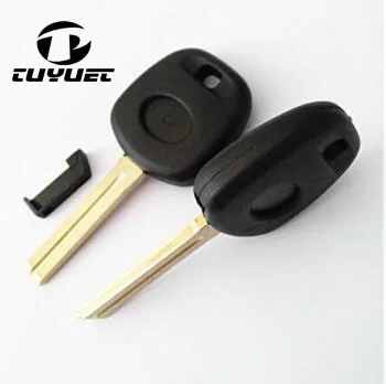 

10PCS Transponder key Shell For Toyota With Uncut TOY48 Short Blade FOB Key Blanks Case