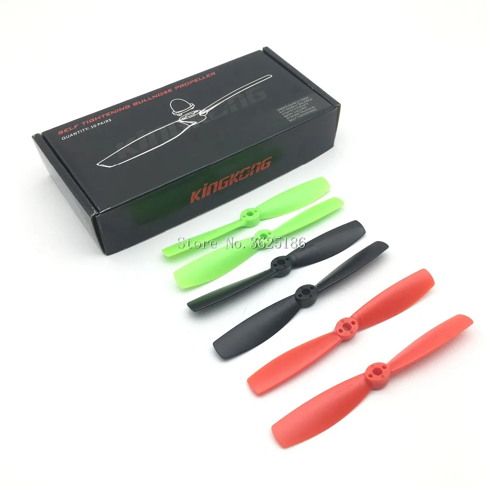 

king kong Propellers Prop 5" 6" 5045 6045 X 20 10 Pairs Props CW CCW 250 Quadcopter MiniQuad Copter GemFan FPV