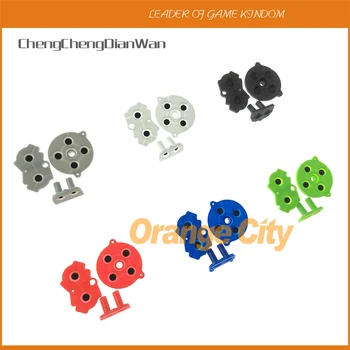 

60sets Colorful Rubber Conductive silicone Buttons A-B D-pad for GameBoy Advance GBA Silicone Start Select Keypad