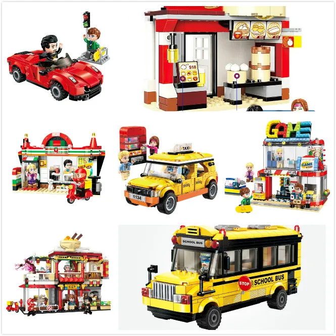 Enlighten Building Blocks Compatible with Lego E1131-1137 Models Building Kits Blocks Toys Hobby Hobbies For Chlidren