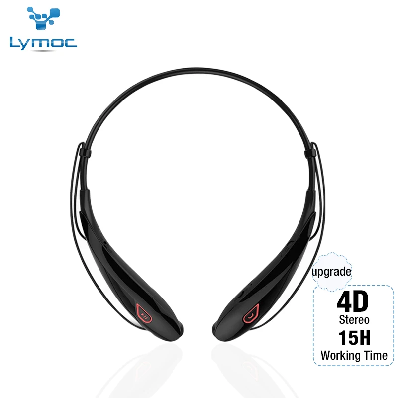Lymoc Upgrade Y98 4D стерео Bluetooth гарнитура с шейным ободом беспроводные наушники V4.2