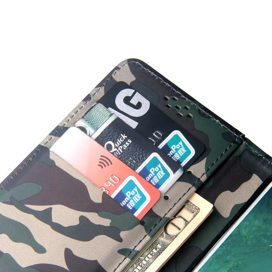 Винтаж Camo чехол для телефона Blackview BV8000 Pro искусственная кожа флип 360 бумажник Coque
