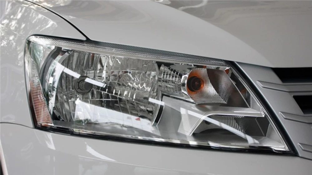 Для Volkswagen VW Santana 2013 прозрачная Автомобильная фара с прозрачными линзами