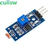 Módulo de Sensor fotosensible para arduino, Kit de detección de luz sensible óptica LM393, Electrónica Inteligente, 3 pines, 5 uds. ► Foto 2/5