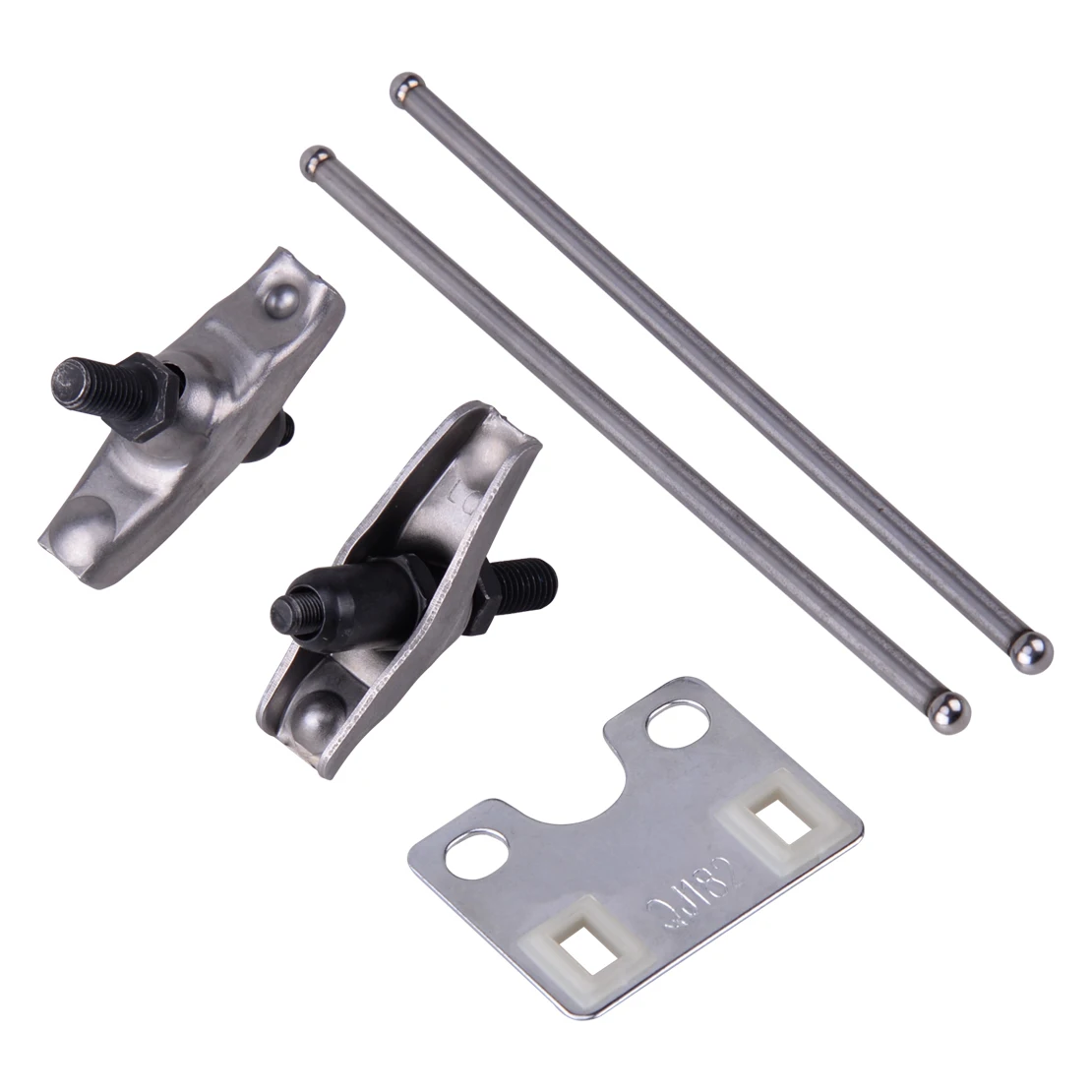 Rocker Arms /& Valve Push Rod /& Guide Plate Fit for Honda GX340//390 182//188F