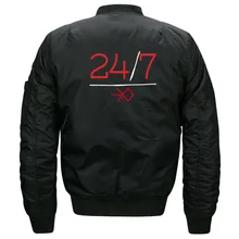 Милый Kpop EXO 24/7 эстетический Бомбер куртка для женщин и мужчин Kawaii корейский мальчик Поклонники группы Куртка бомбер s плюс размер S-5XL