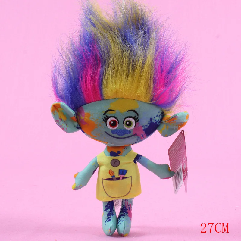 3 размера фигурка Dreamworks Movie Trolls игрушка плюшевые тролли Поппи фигурки троллей волшебная фея волос волшебник детские игрушки