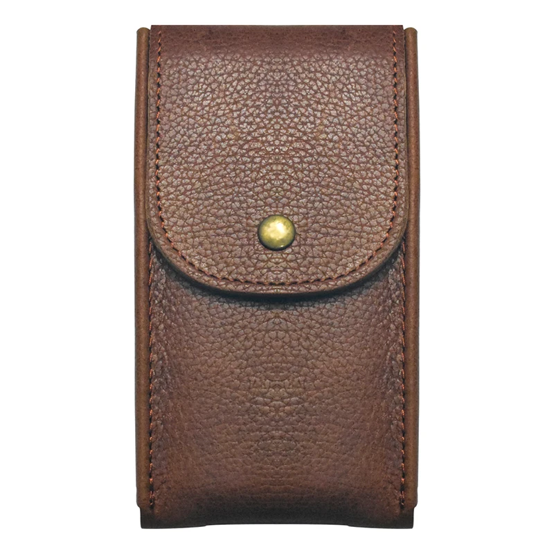 Watch Case Leather Watch pouch Collection Protection Box Lichee Pattern 130*80*22mm Black Brown Blue #C