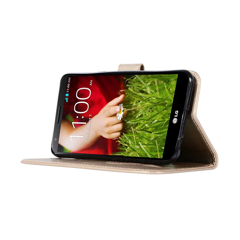 Чехол бумажник для LG X power K210 K220 флип кейс из искусственной кожи чехлы Power K220DS сумка