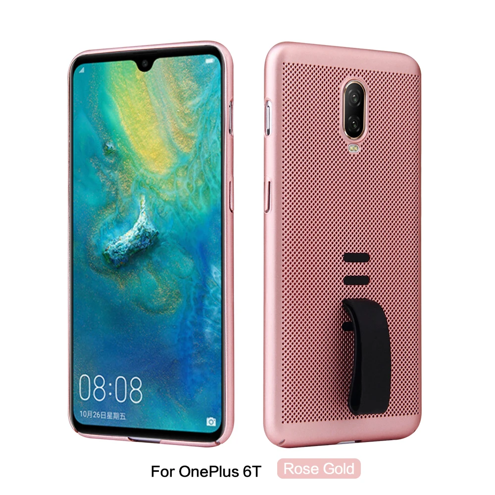 Для Oneplus 6 T крышка теплоотвод телефон оболочка для Жесткий ПК Противоударный