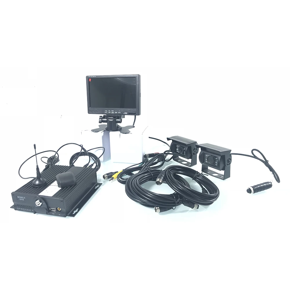 Дистанционное видео позиционирование мониторинг HD аудио и видео 1-4-канальный PAL/NTSC Система 3g gps экскаватор система мониторинга