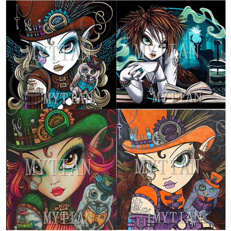 

Needlework 5D Diy Diamond Painting cartoon girl Cross Stitch Embroidery full Square/round drill Rhinestone Mosaic home decor