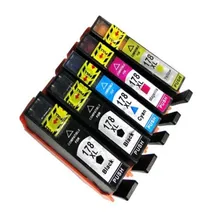 5 Compatible Ink cartridge for 178XL 178 Photosmart B109 B110 B210 C309 C310 C410 D5468 D5463 D5460 printer 5 Compatible Ink cartridge for 178XL 178 Photosmart B109 B110 B210 C309 C310 C410 D5468 D5463 D5460 printer