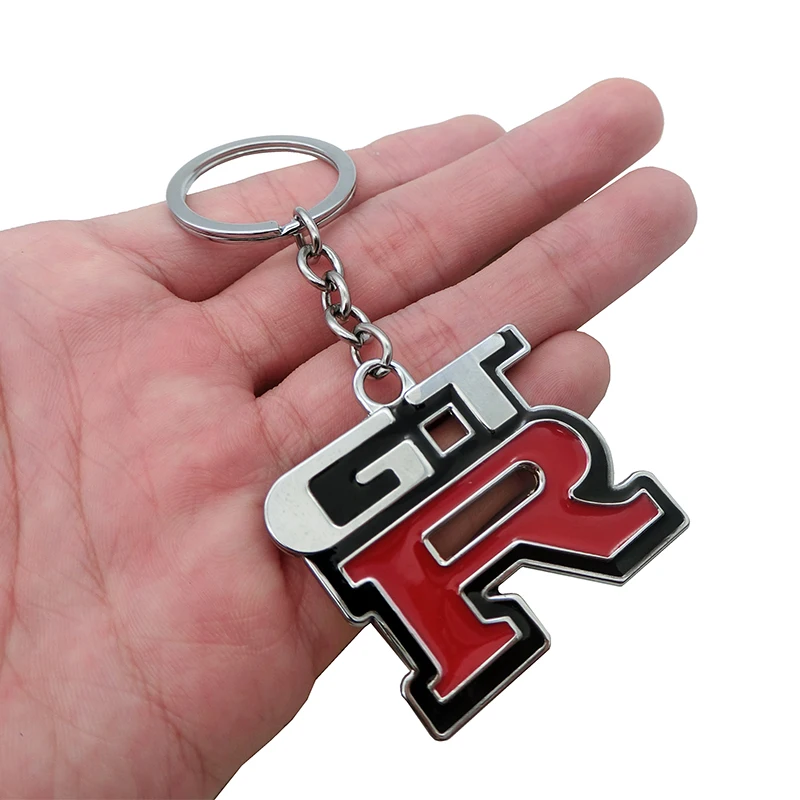 Nissan GTR Logo Car Keychain