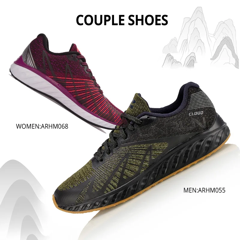 Клиренс) Li-Ning женщины LN CLOUD IV «фламе» кроссовки моно пряжи подкладка носимые спортивная обувь ARHM068 XYP590