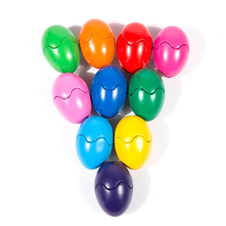 lápis de cor forma de ovo presentes
