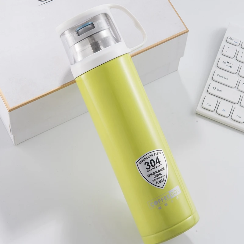 Coffee Boy Portable 500Ml Thermo Bottle Vacuum Flask For Tea 304 Stainless Steel Thermo Mug Thermoses Thermo Cup