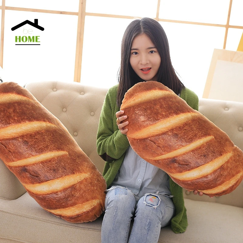 

2017 New Latest Creative Cushion Cream Bread Sesame Bread Cake Bread Simulation Pillow gives you a different office nap feeling