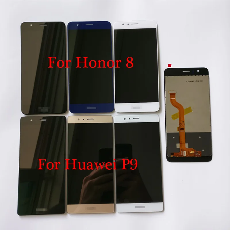 Для Huawei P9 EVA-L09 EVA-L19 EVA-L29 / Honor 8 Lite FRD-L02 FRD-L09 FRD-L19 FRD-L14 ЖК-дисплей + сенсорный экран