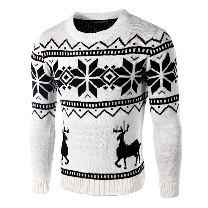 black christmas jumper mens