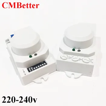 

CMBetter IR Infrared Module Sensing Microwave Radar Body Sensor Switch Delay Distance Is Adjustable Suitable hidden installation