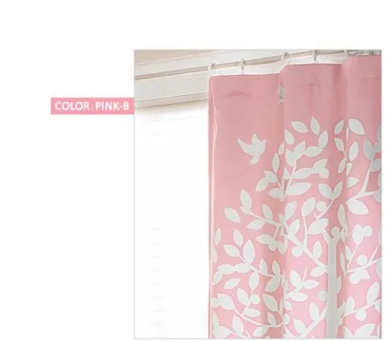 MYRU New arrival Finished curtains home curtains tree curtains grey