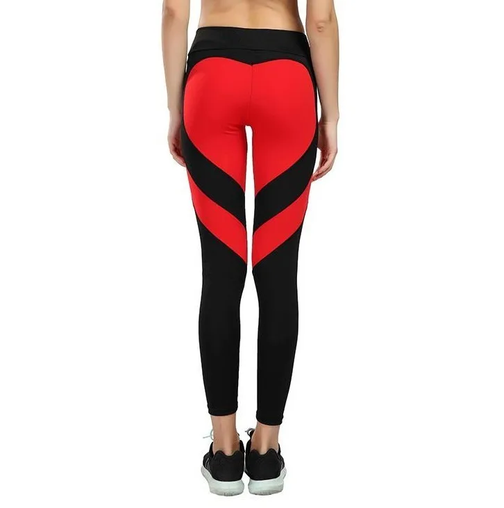 2018 Новое сердце леггинсы для женщин athleisure push up Штаны Бодибилдинг спортивных jeggings
