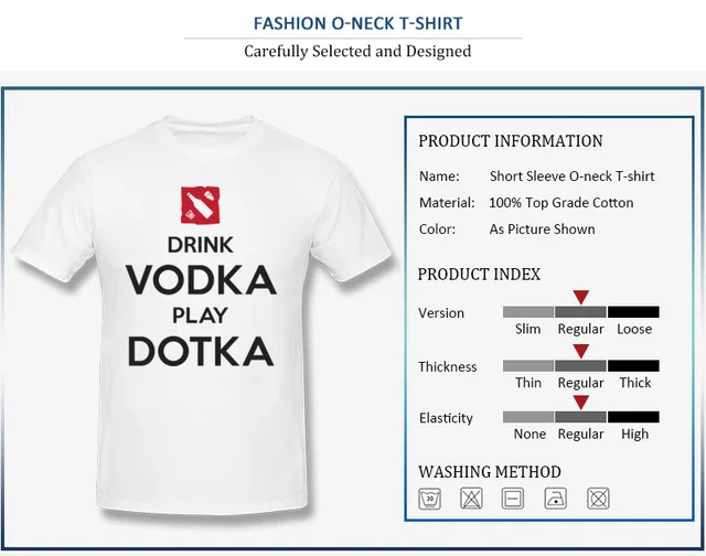 I Love Vodka T-Shirt Design