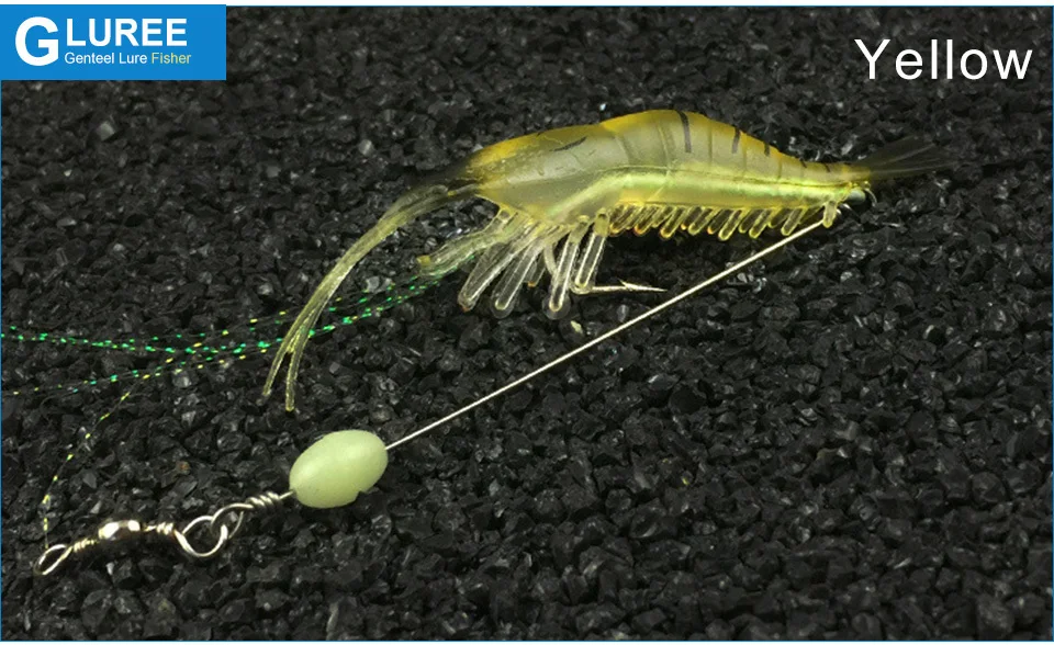 GLUREE-5pcsLot-5.5g-Soft-Fishing-Lures-Simulation-Shrimp-Soft-Lure-Luminous-Shrimp-Artificial-Baits-Fishing-Tackle-3-Color_05