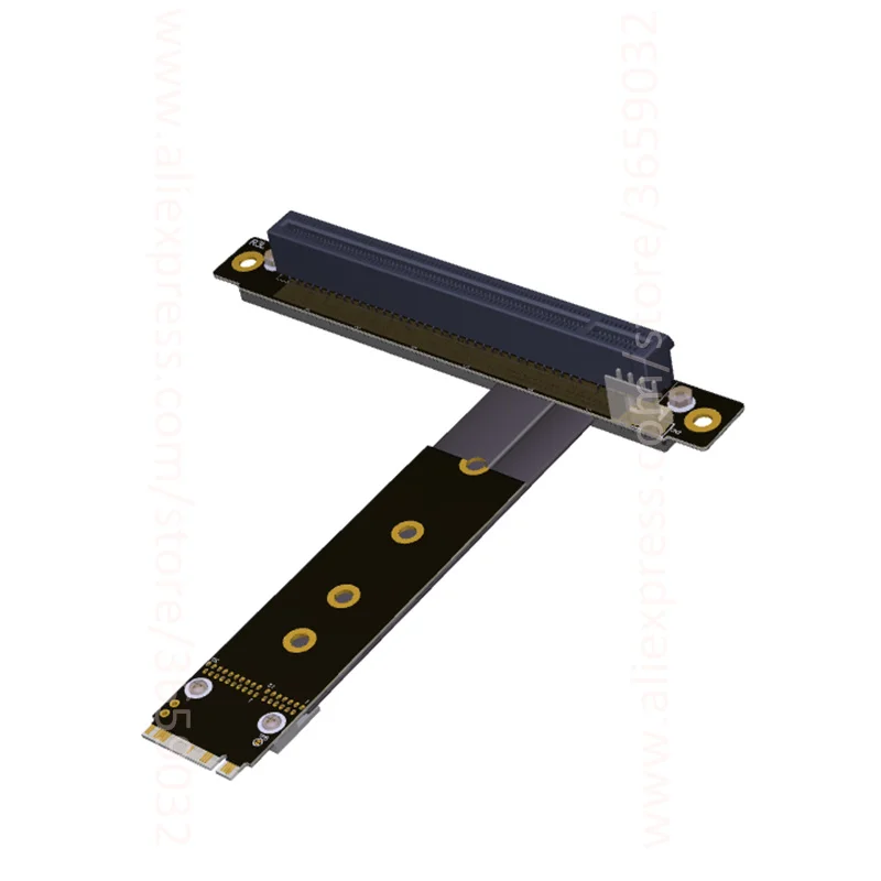 Карта расширения 32G/bps PCI e 16x к M2 M.2 NGFF NVMe Key M 2230 2242 2260 2280 кабель Gen3.0 Express x16 удлинитель