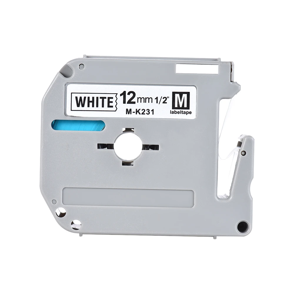 Printing For Brother Printer Ribbons Printer Label Tape Compatible for Brother PT-65/PT-70/PT80 Label Printer 12mm * 8m