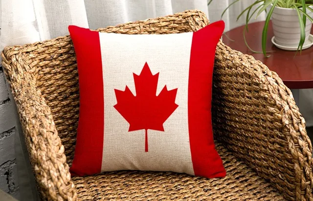 Canadian Maple Leaf Flag National Flags Emoji Pillow Massager Interesting Cheap Decorative Pillows Canada Canadian Maple Leaf Flag National Flags Emoji Pillow Massager Interesting Cheap Decorative Pillows Canada