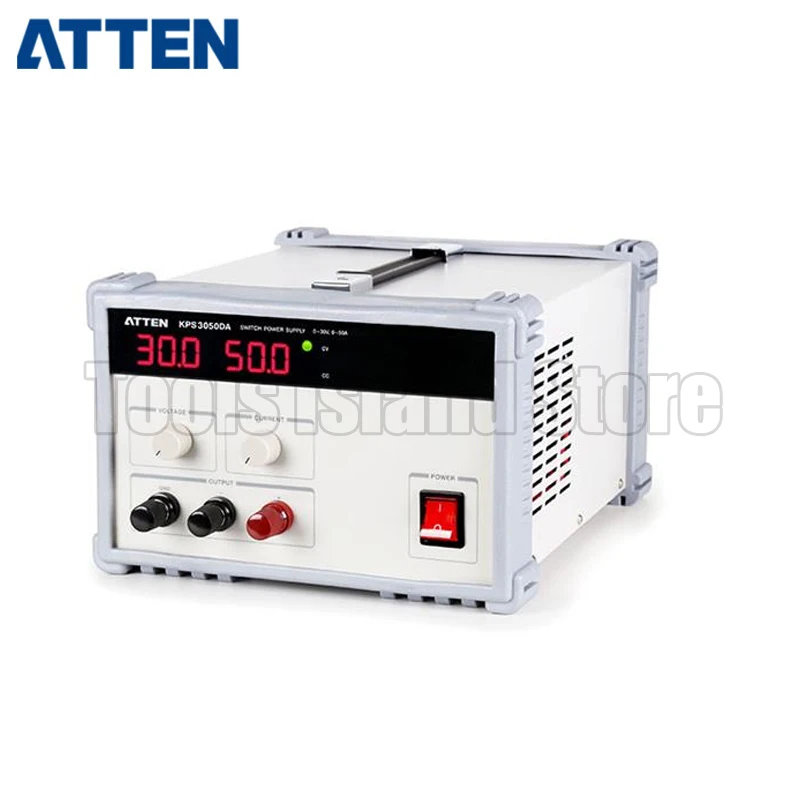 ATTEN KPS3050DA 220V Выход Регулируемый 0 ~ 30V 50A Высокая мощность DC источник