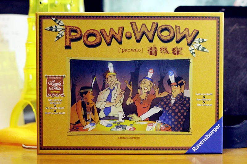 Pow WOW Настольная игра забавные карты для Семья детей с родителями легко играть можно без английскому языку