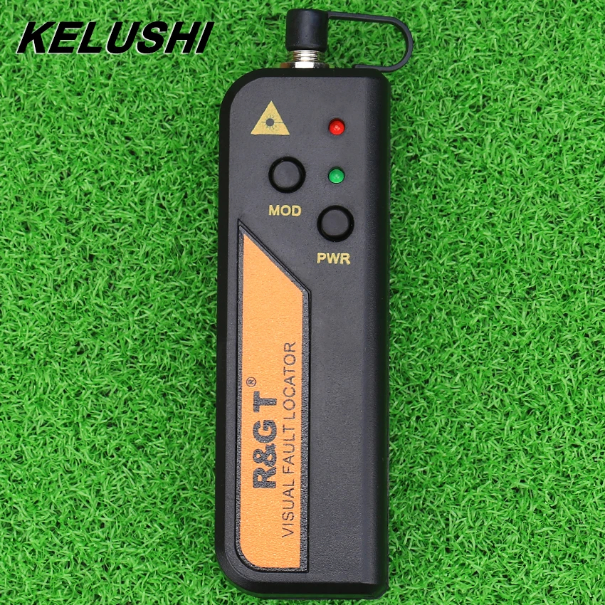 

KELUSHI 20mw Fiber Optic Visual Fault Locator for 2.5mm connecter(SC/FC/ST) Mini RGT Red Laser Tester Testing Tool for FTTH