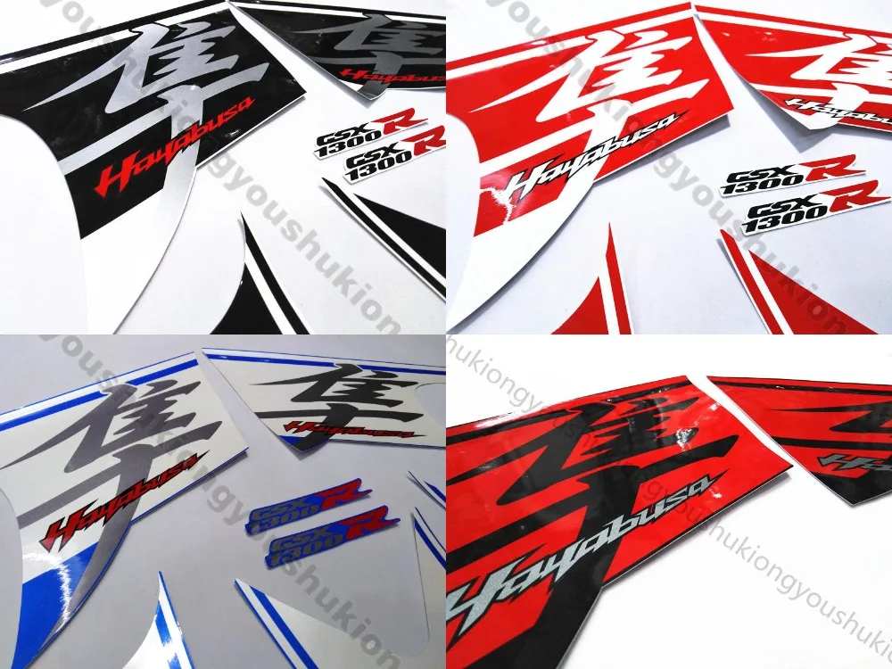 

new yearsticker full car hot sale decalstickersmotorcycle for suzuki hayabusagsxr1300 2019 2018 2017 SUZUKIHAYABUSAGSXR1300red