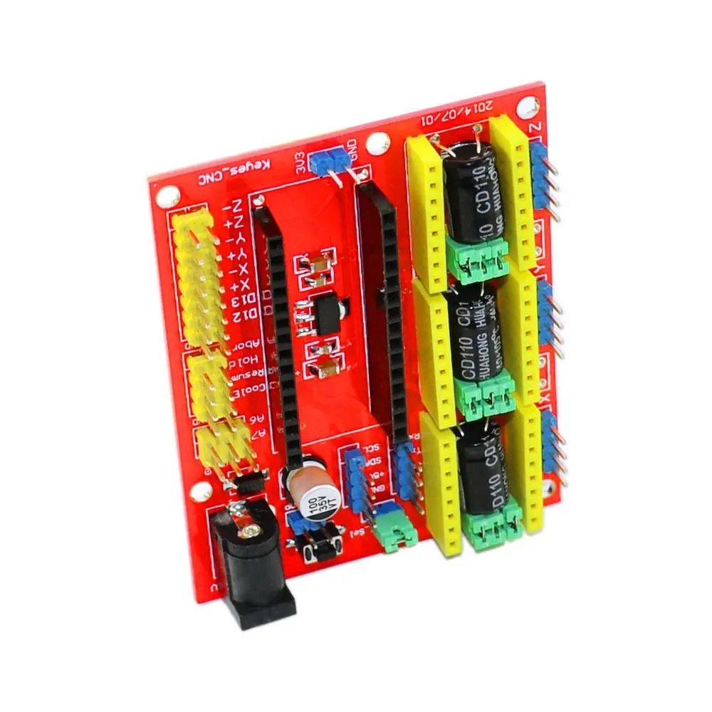 NEW!CNC shield v4.0 board compatible with arduino nano+free shipping ...