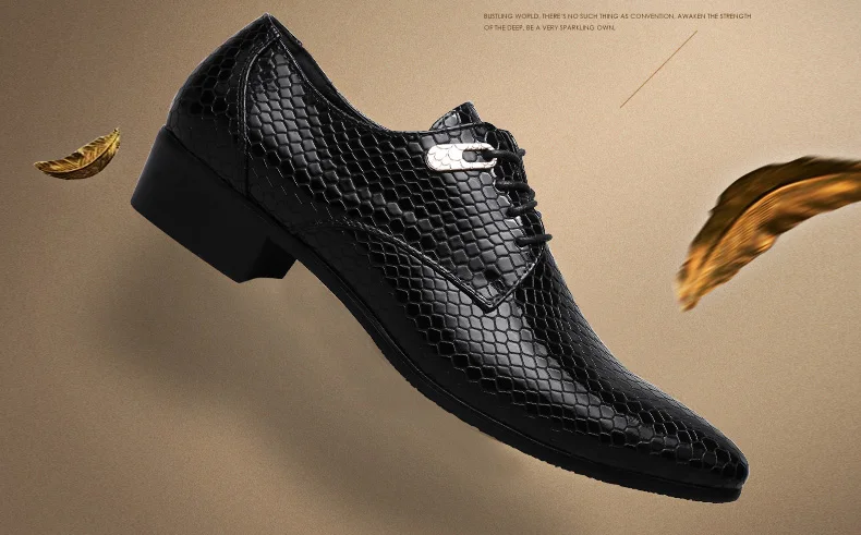 Negócios Apontou Sapatos de Casamento Dos Homens