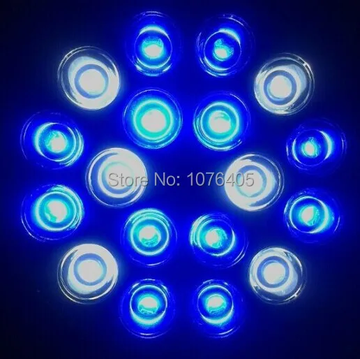

10pcs/lot LED Aquarium lamp 18w led grow light Coral Reef led light customize colors led lamp PAR38 for sps lps