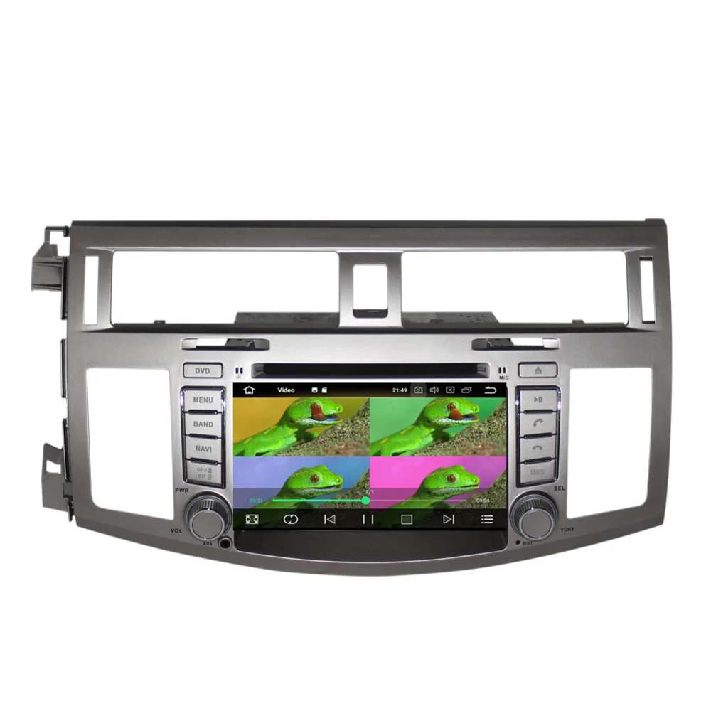 Top Android 8.0 Octa Core 4GB RAM Car Multimedia Head Unit For Toyota Avalon 2007 2008 2009 2010 CD DVD Player GPS Bluetooth Wifi 4