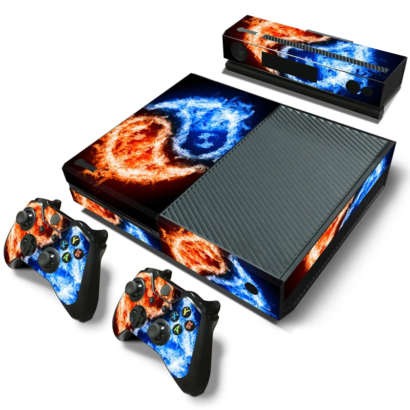 

Popular  Decal Skin Sticker for Xbox One Console + 2 Controller Covers Skin Stickers for Video Game Accessories ps4 skin sticker