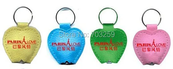 

500pcs/lot Print LOGO LED Key Chain PU Leather keychain Advertisment LED Keyrings Promotiom Gift EG-PLK130