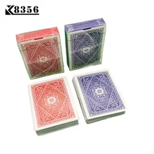 

K8356 1Set Little Letters Texas Hold'em Paper Playing Cards Smooth Poker Cards Deck Baccarat Board Game Card 2.48*3.46 inch
