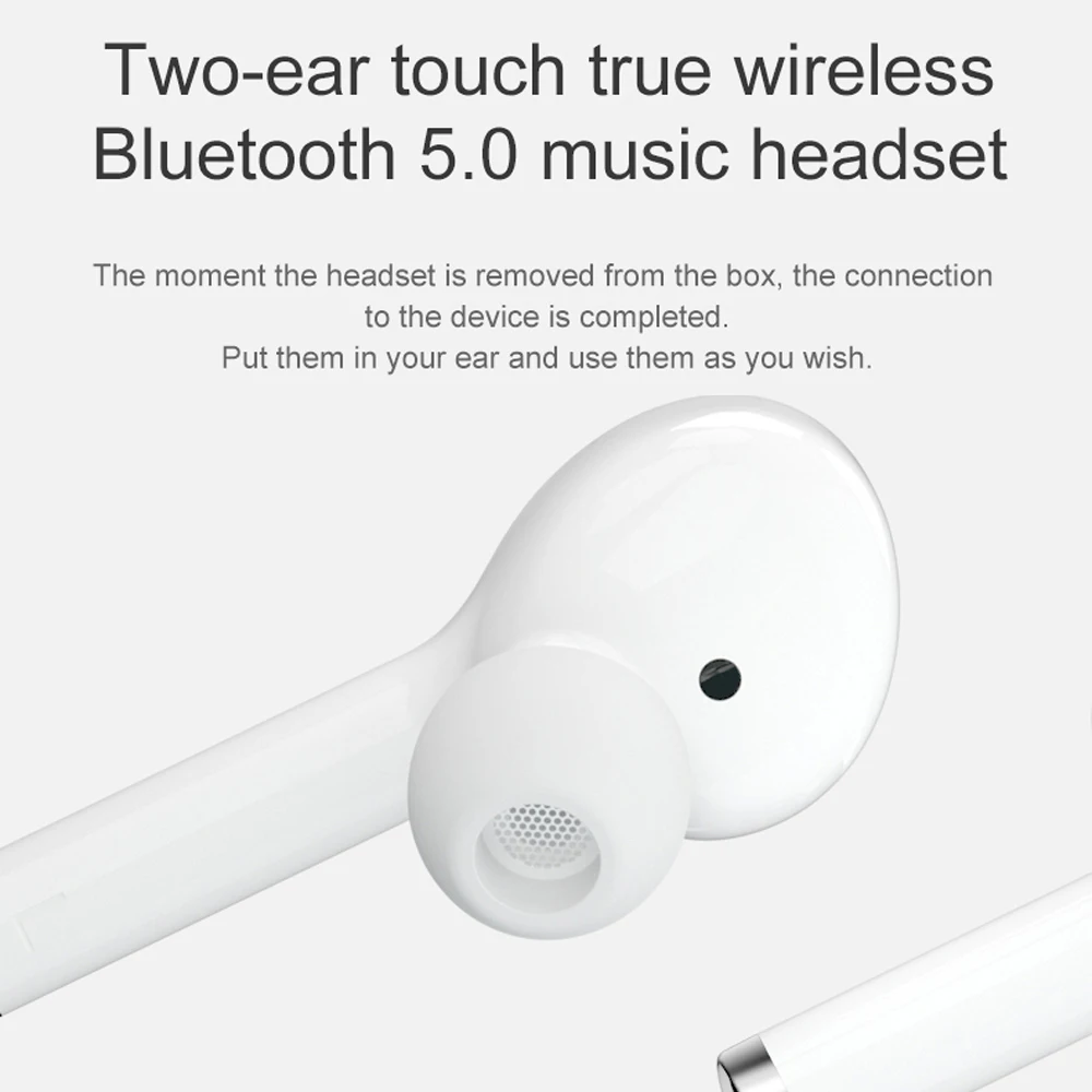 TWS беспроводные наушники в ухо Bluetooth 5 0 Touch IPX56 Водонепроницаемый 3D Стерео